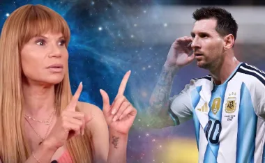 Mhoni Vidente y Lionel Messi.