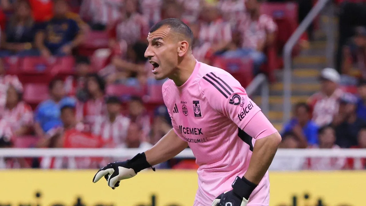 Nahuel Guzmán, portero de Tigres. 