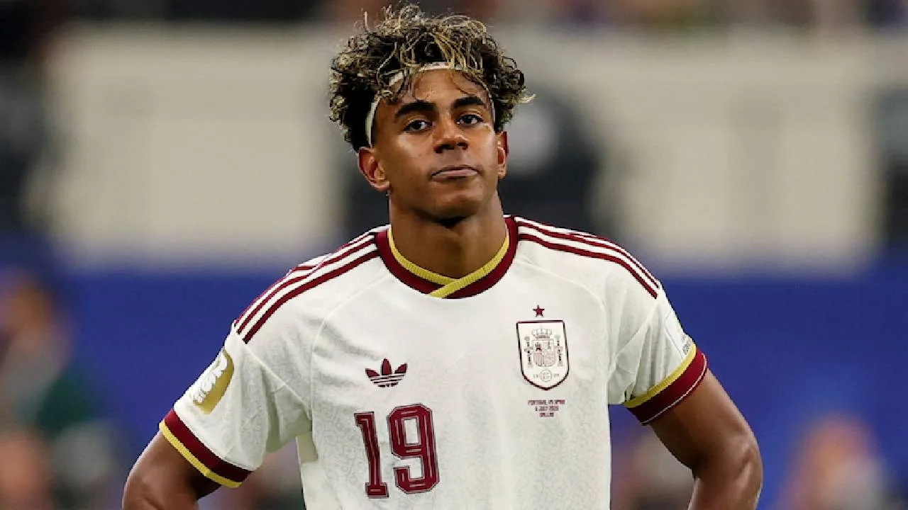 Lamine Yamal, jugador del Barcelona y Selección de España.