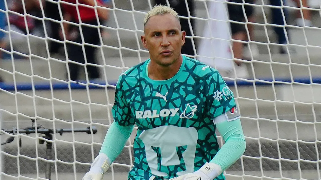 Keylor Navas, portero de Pumas.