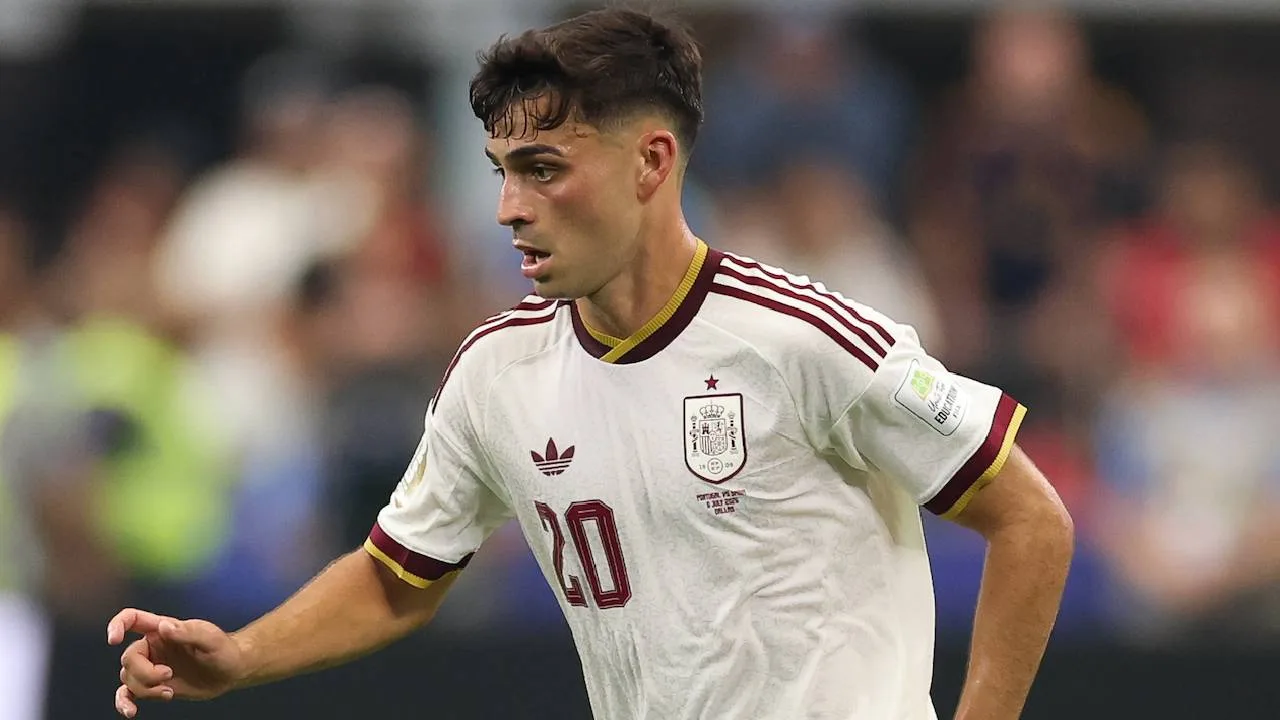 Pedri, jugador del Barcelona y Selección de España.