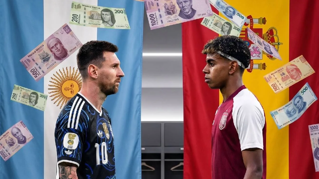 Lionel Messi vs Lamine Yamal.