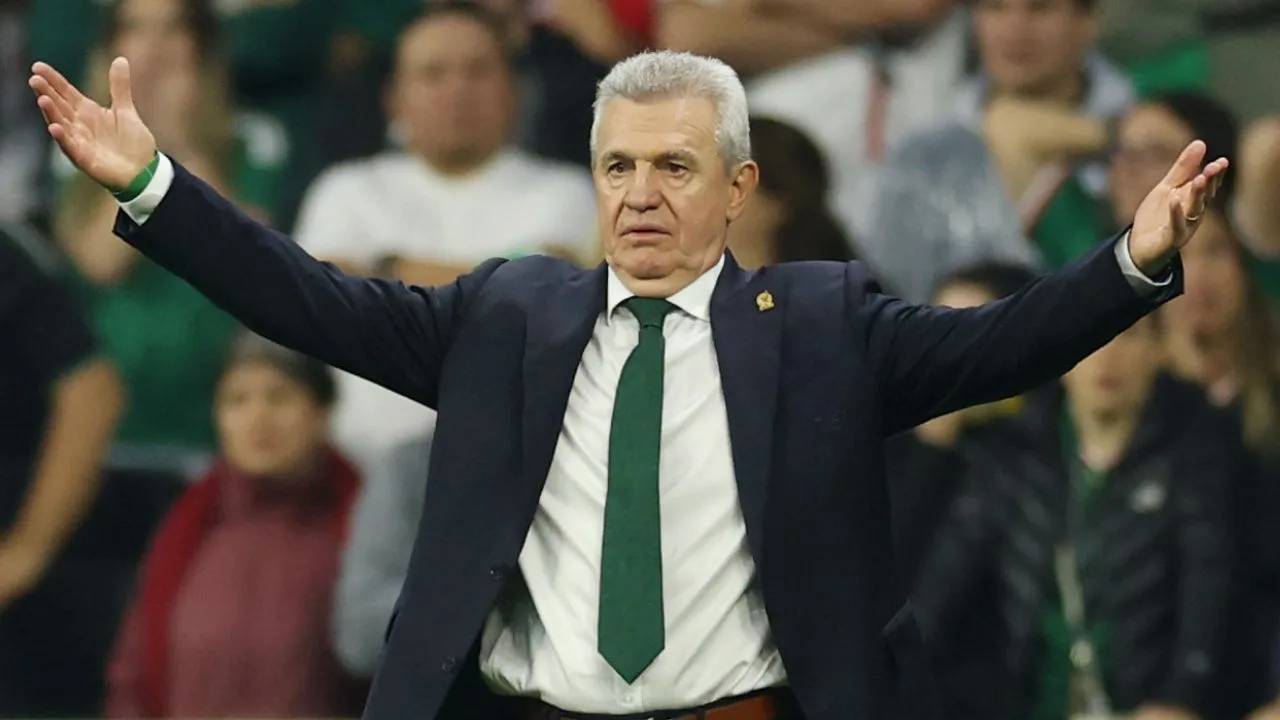 Javier Aguirre, DT de México. 
