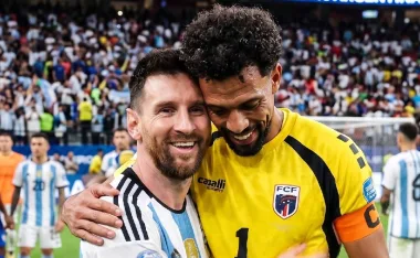 Lionel Messi y Vozinha