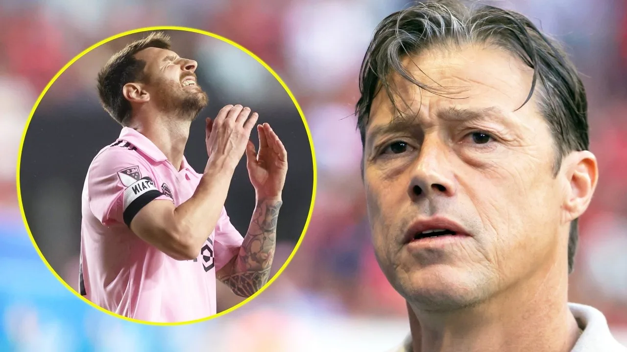 Matías Almeyda envía condolencias a Messi y su familia.