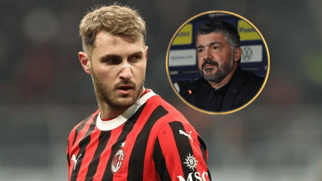 Gattuso apuntó contra Santi Giménez.