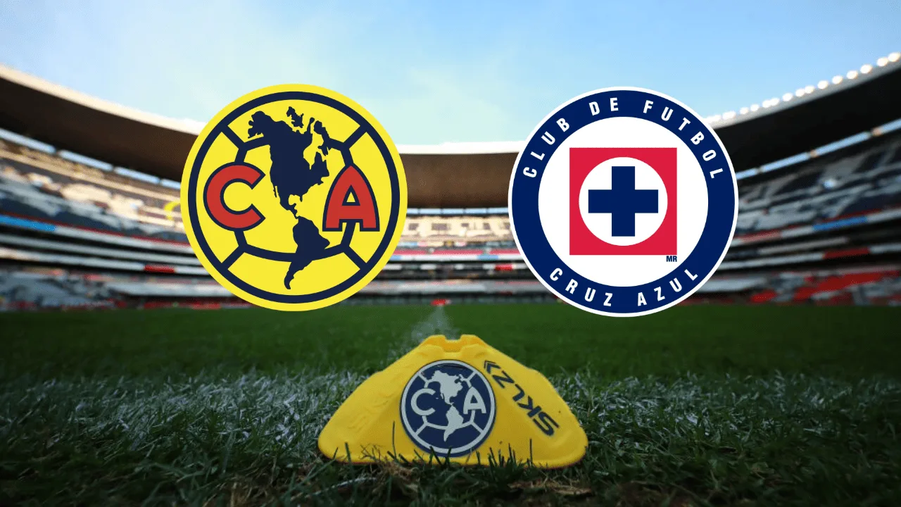 América recibe a Cruz Azul en el Azteca.