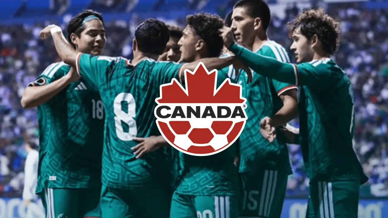 México se mide ante Canadá en el Premundial Sub-20.