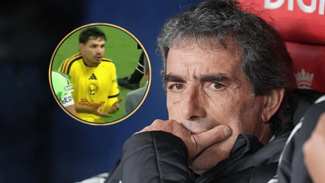 Almada explicó su intercambio con Veiga.