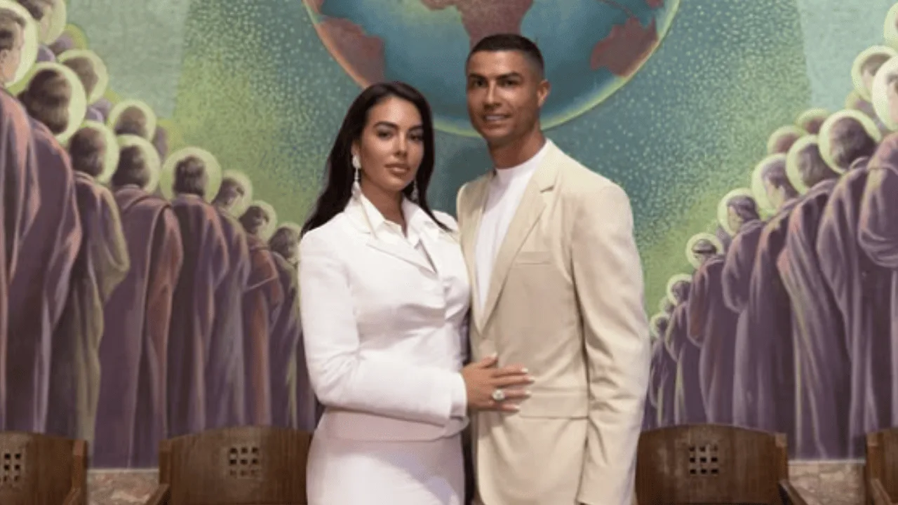 Cristiano Ronaldo y Georgina Rodríguez se casaron el 11 de agosto.