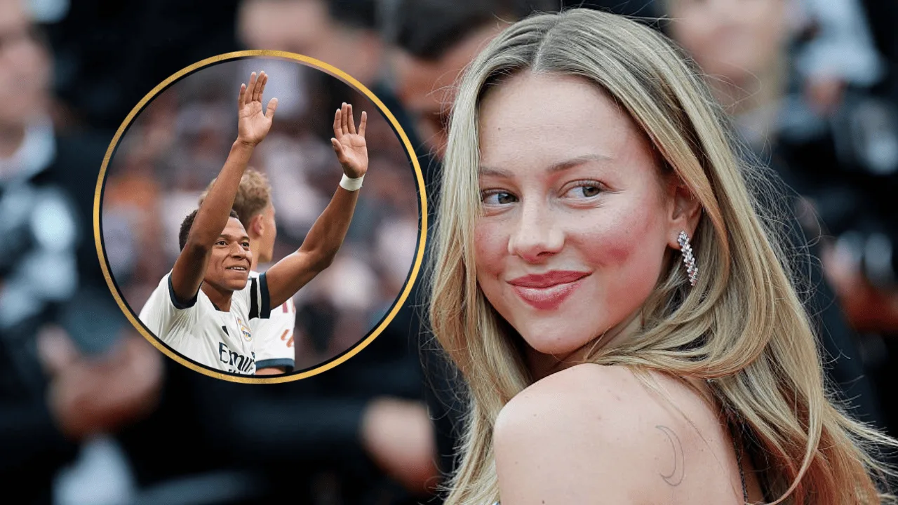 La actriz ya no oculta su romance con Mbappé.
