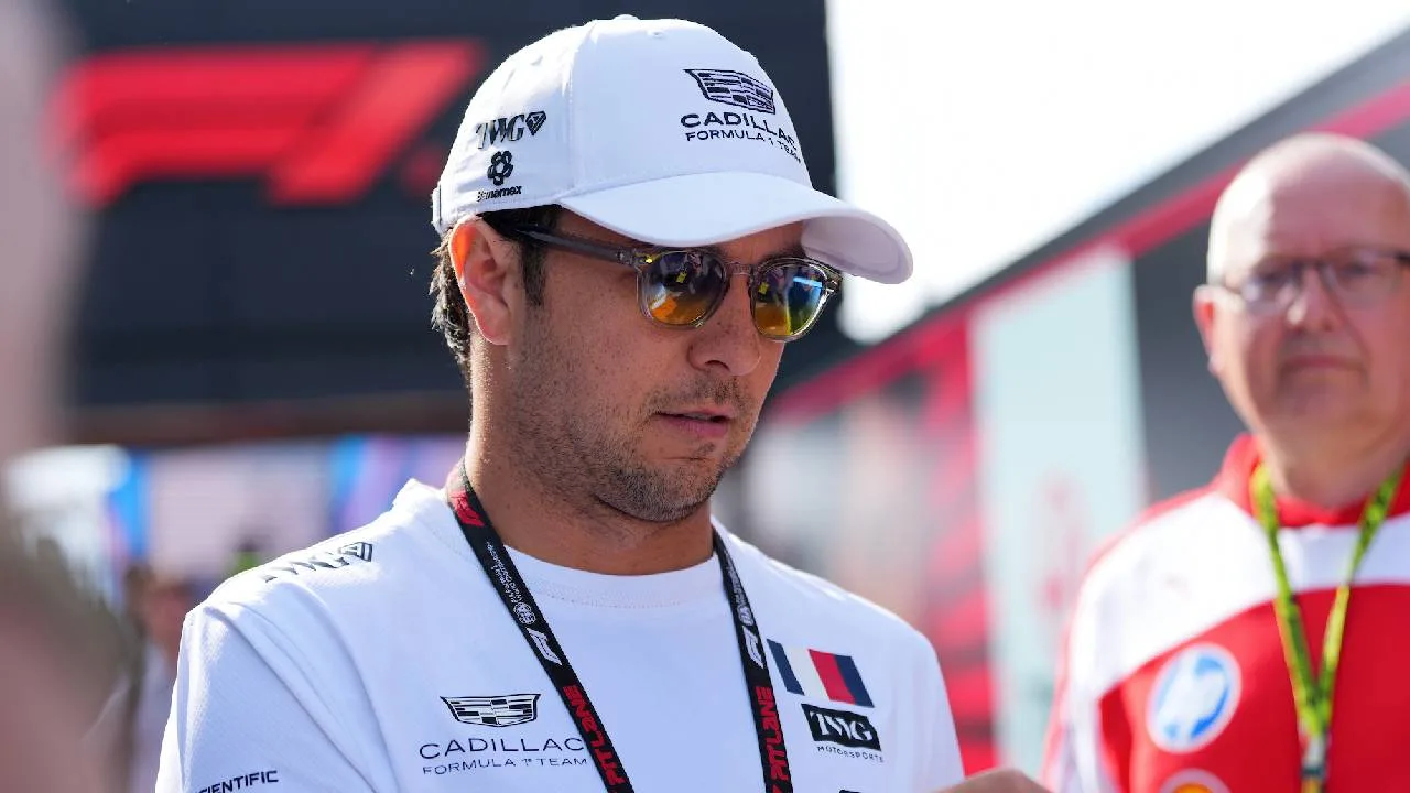 Checo Pérez, piloto de F1.