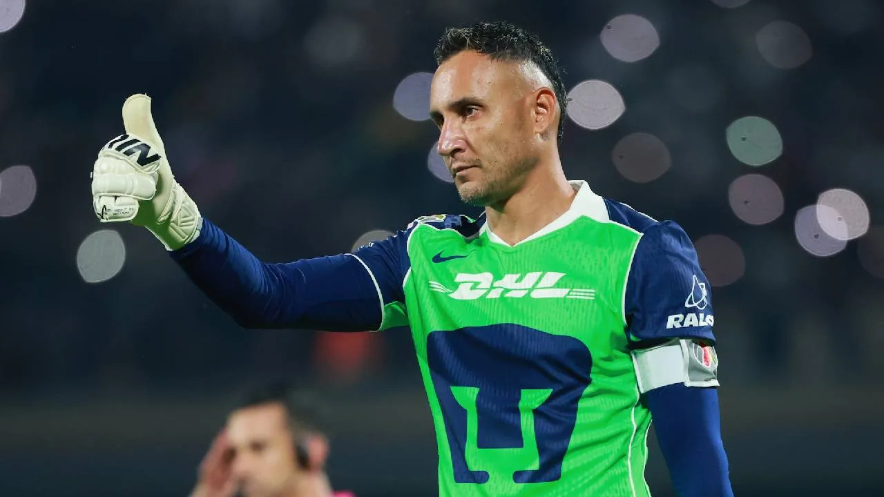 Keylor Navas, portero de Pumas.