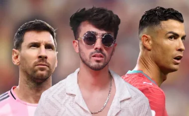 Fede Vigevani, Lionel Messi y CR7