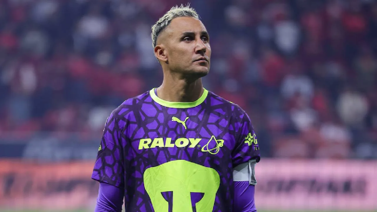 Keylor Navas, portero de Pumas.