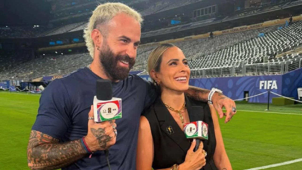 La emotiva despedida de Marc Crosas a Valeria Marín tras su salida de Televisa Marc Crosas y Valeria Marín.