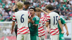Controversia en el Premundial Sub 20: ¿era expulsión para Chris Applewhite en el México vs Estados Unidos?