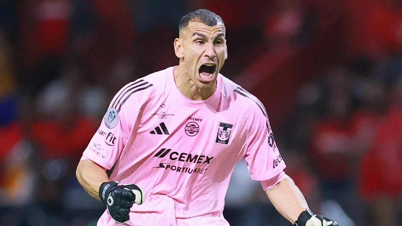 Nahuel Guzmán, portero de Tigres.