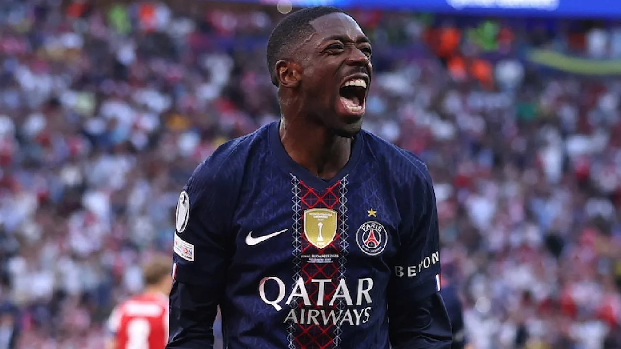 Ousmane Dembélé, futbolista del PSG y Selección de Francia.