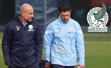 Pep Guardiola y Xabier Mancisidor