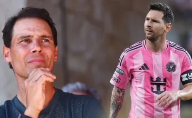 Rafael Nadal y Lionel Messi.