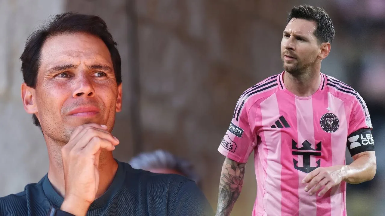 Rafael Nadal y Lionel Messi.