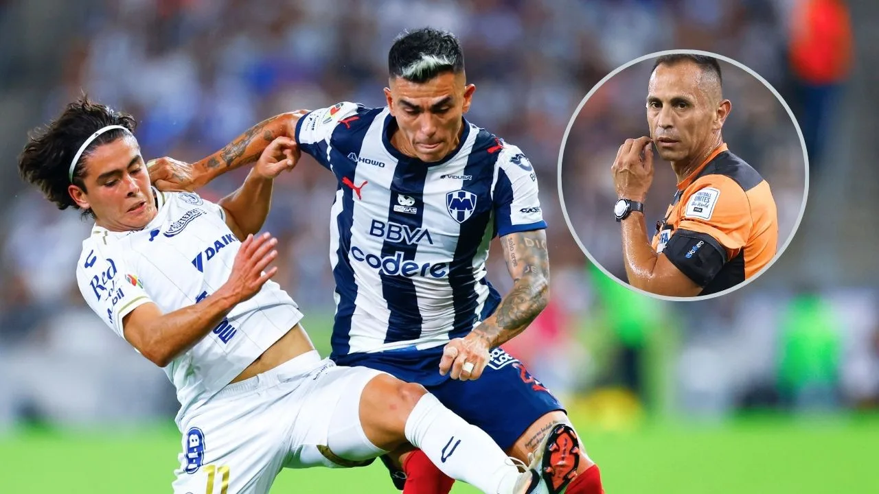 La increíble marcación del árbitro que le quitó un gol a Rayados de Monterrey vs Atlético de San Luis.