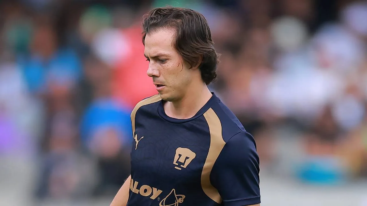 Sebastián Córdova, jugador de Pumas.