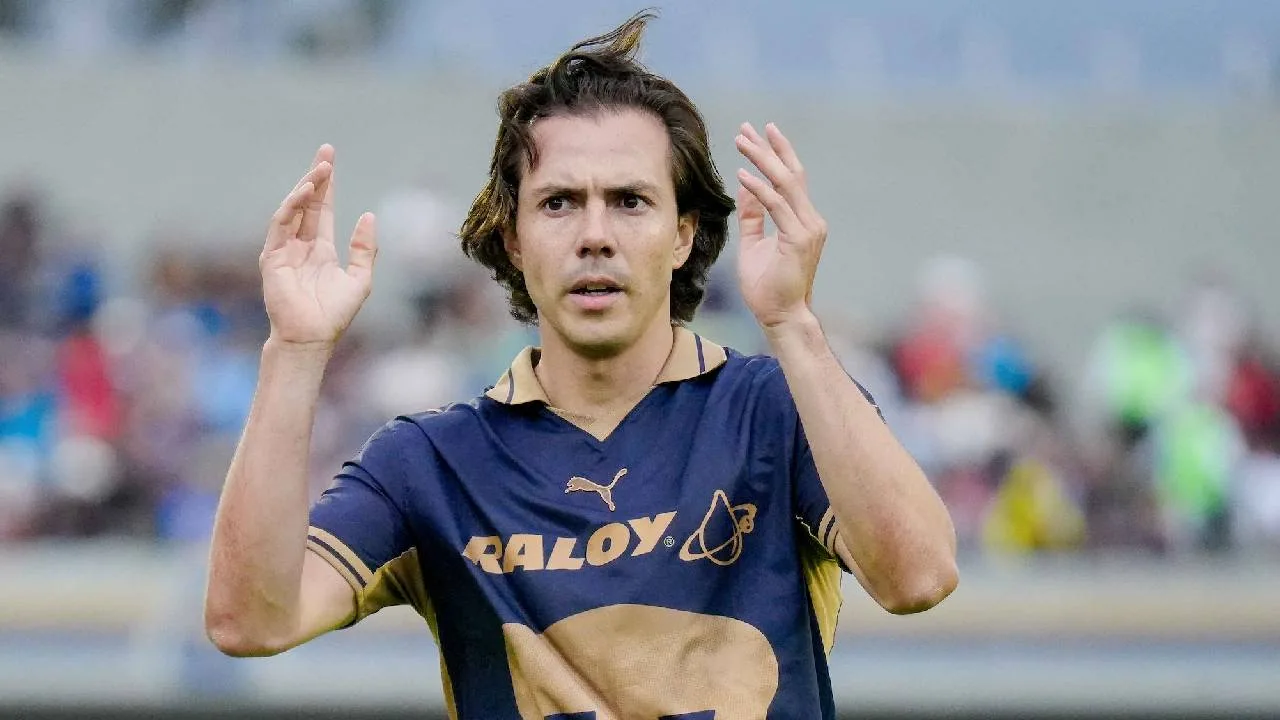 Sebastián Córdova, jugador de Pumas.