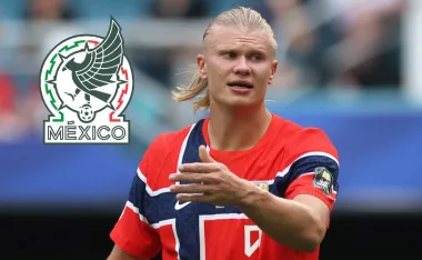 El Tri robó a un compatriota de Erling Haaland.