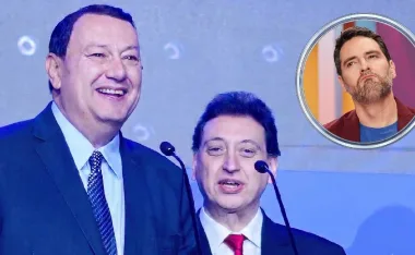 Toño de Valdés y Enrique Burak.