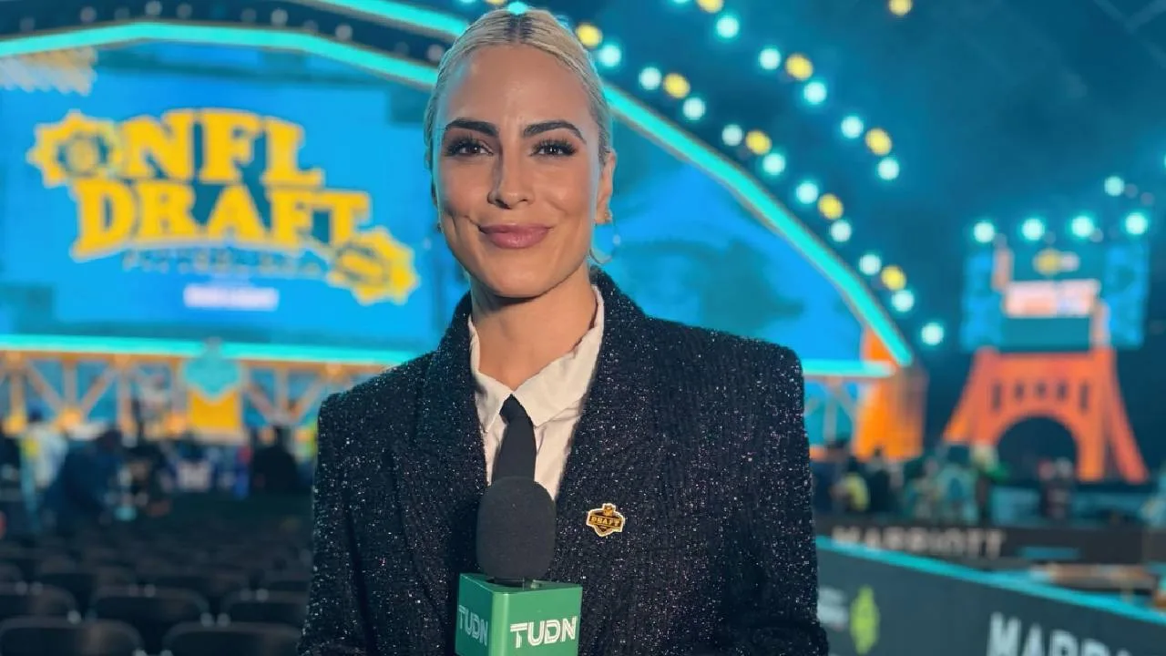 Valeria Marín, conductora deportiva.