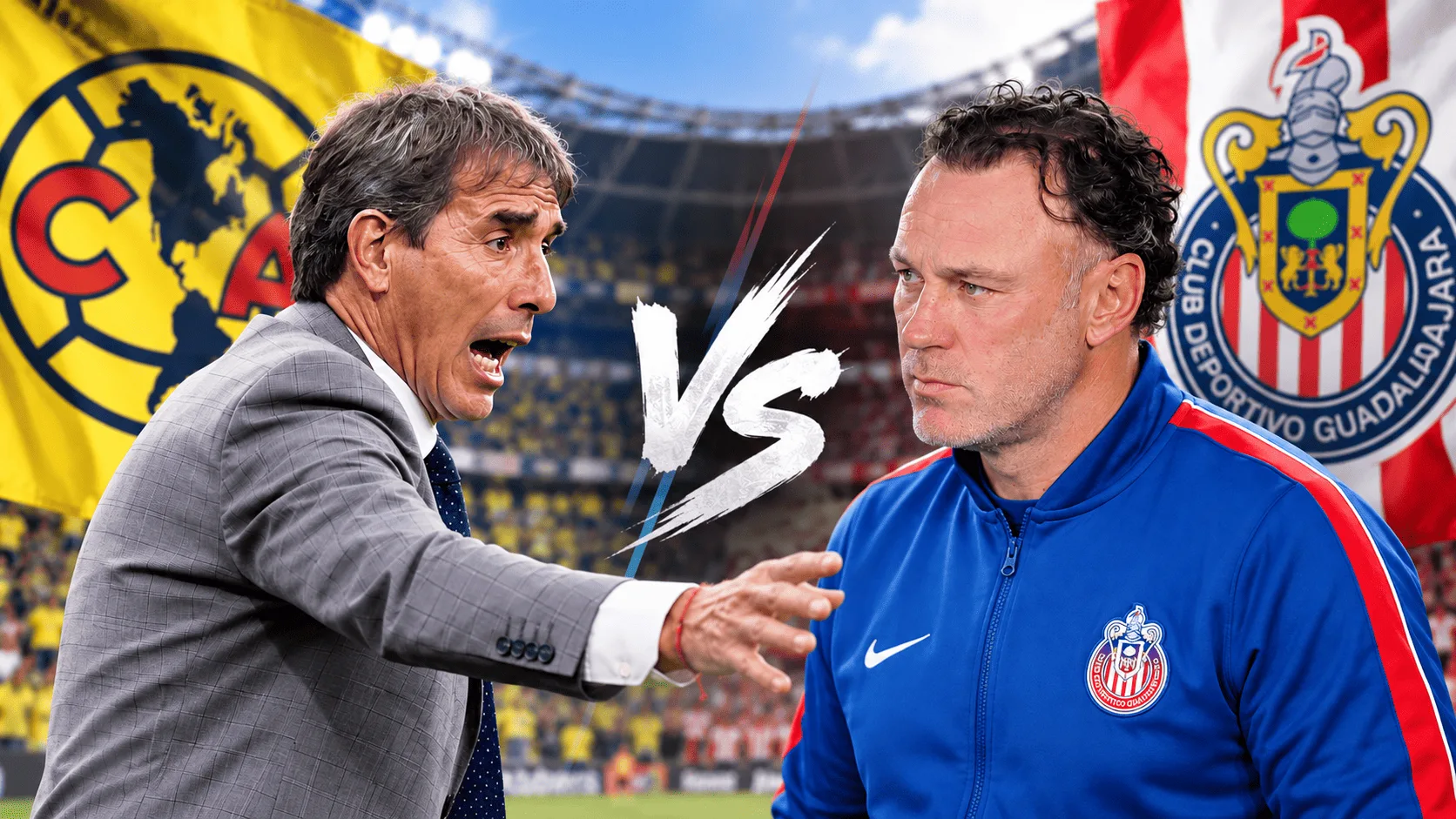 Las Águilas se miden con Chivas.