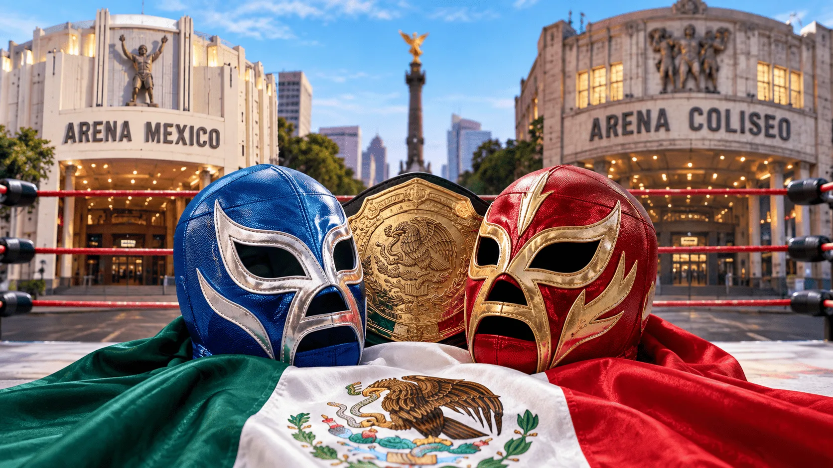Cinco funciones entre Arena México y Arena Coliseo del 8 al 13 de septiembre.