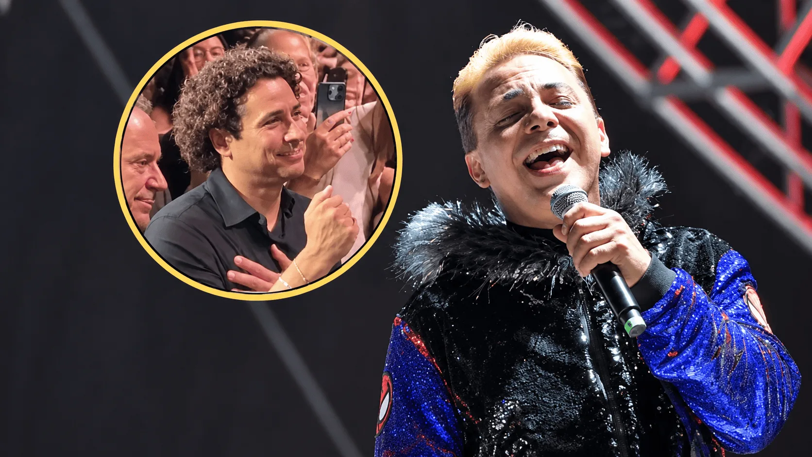 El cantante sorprendió a Memo Ochoa.