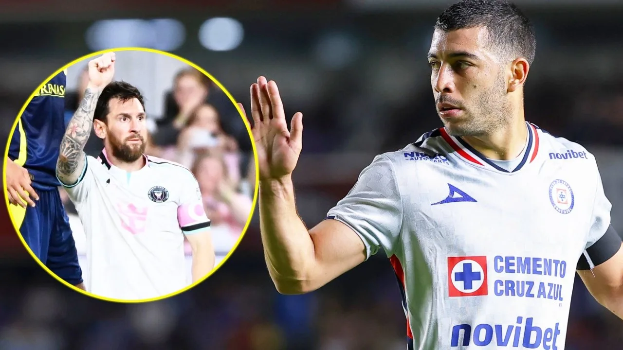 Erik Lira lanza aviso a Messi antes de Cruz Azul vs Inter Miami