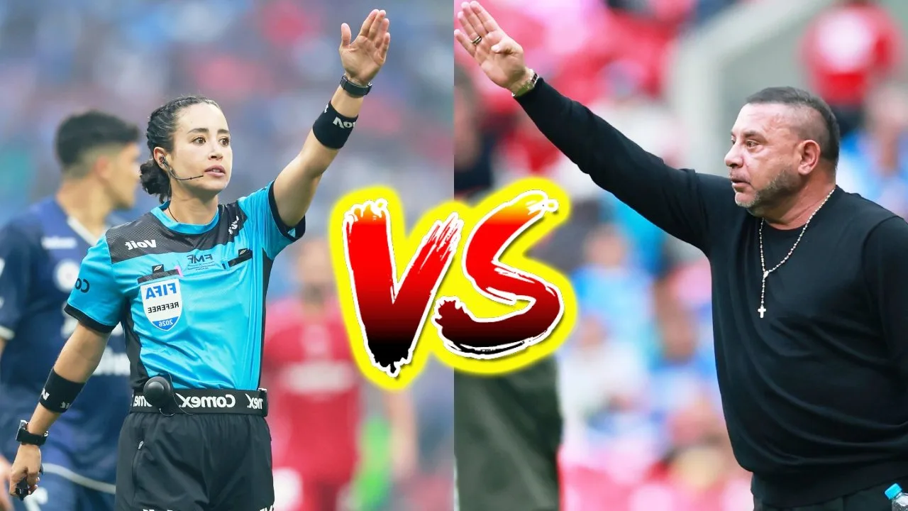 Mohamed buscó a Katia Itzel para reclamarle después del partido.