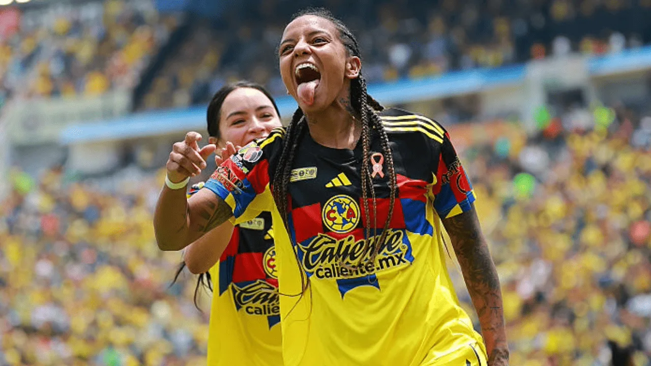 América ayudó a Geyse Ferreira a salir del fondo.