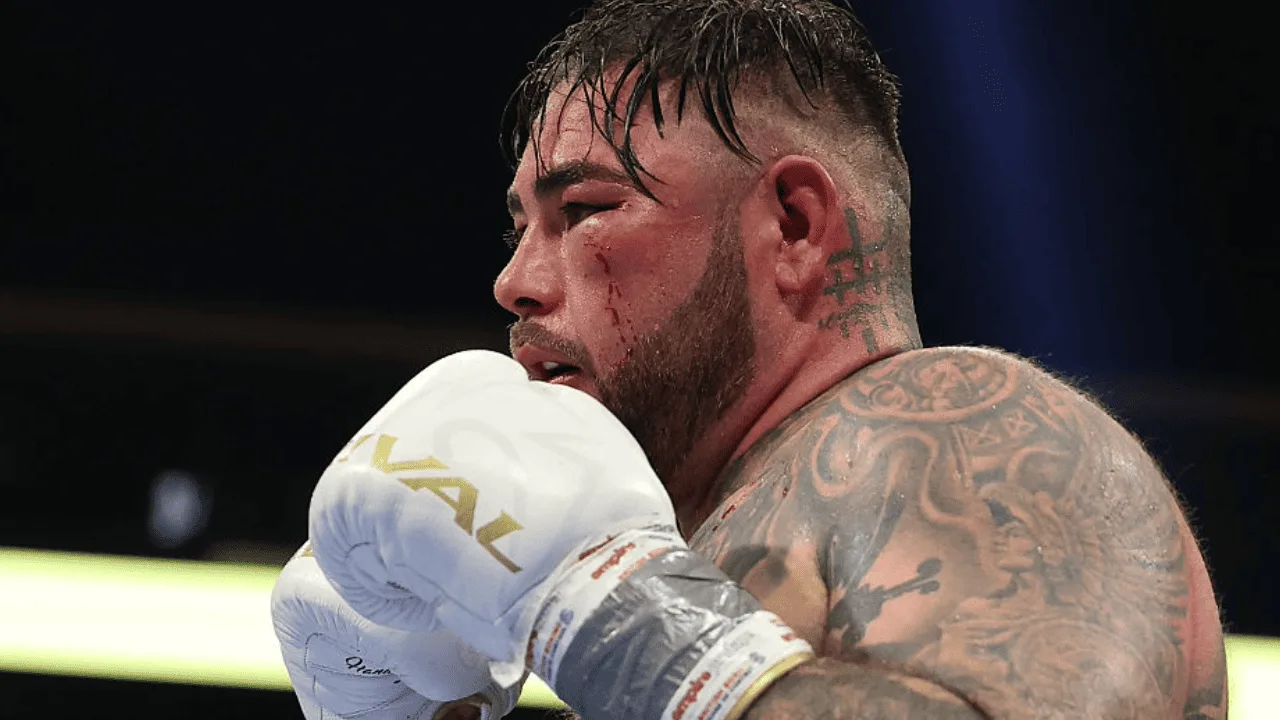 Andy Ruiz la pasó muy mal en su regreso al ring.