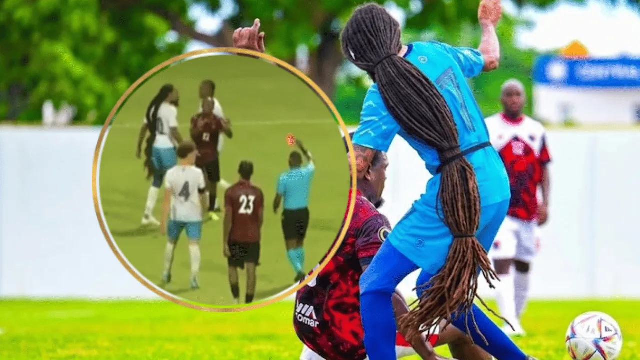 Una escena surreal en Concacaf.