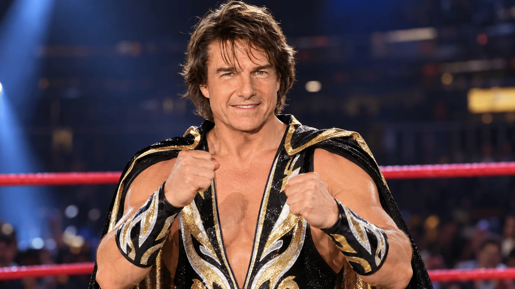 De Hollywood a la Arena México: Tom Cruise apareció con una figura del CMLL y sorprendió a todos Tom Cruise sorprende a los fanáticos de la lucha libre.