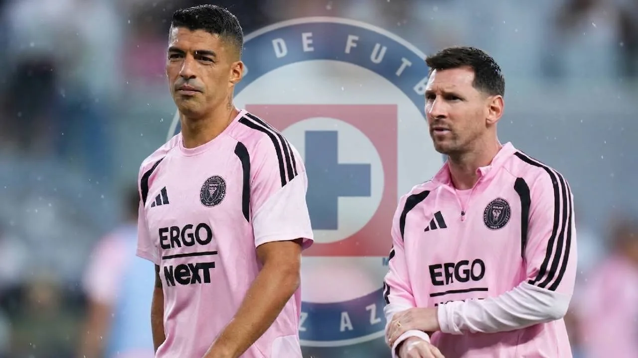 Luis Suárez y Lionel Messi.