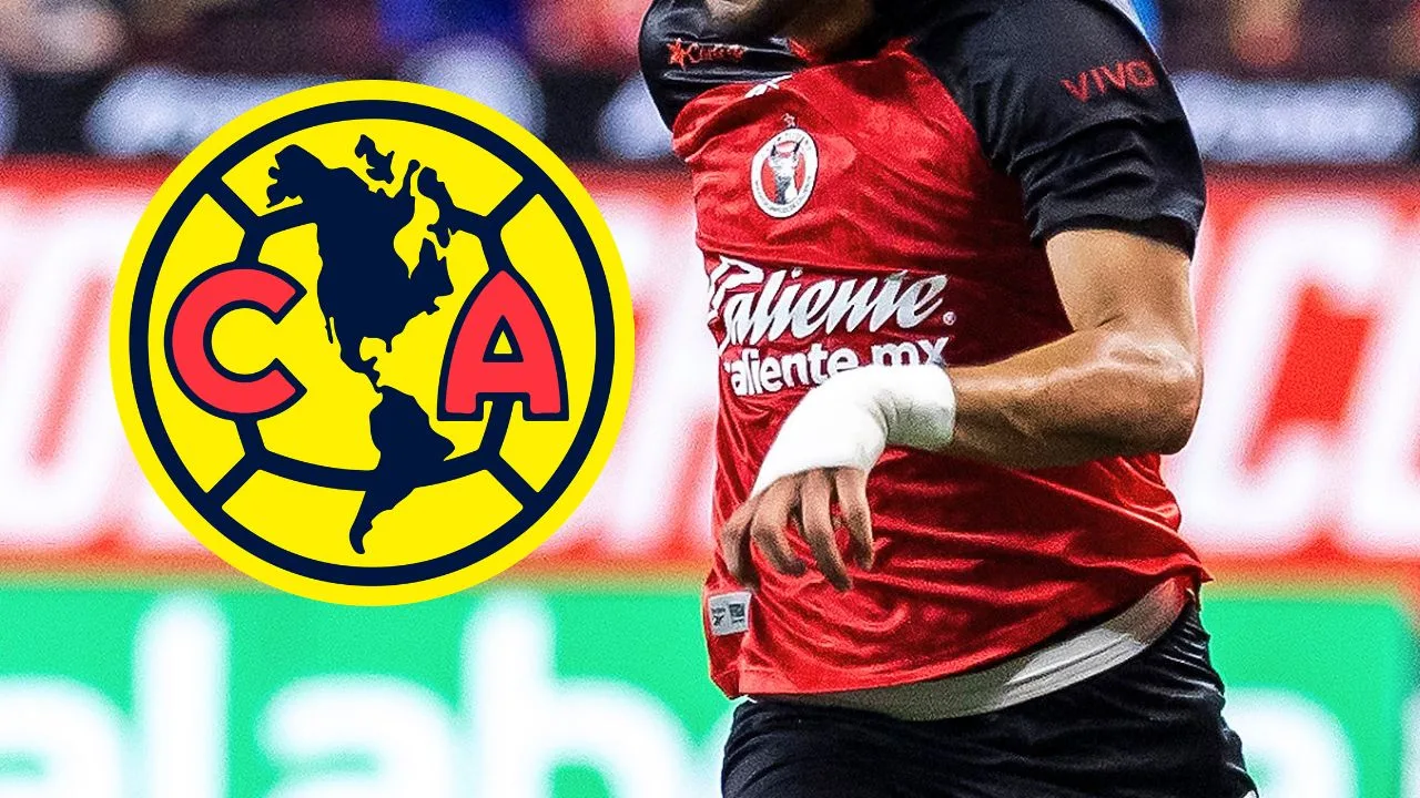 América va por joya de Xolos de Tijuana para reemplazar a Sebastián Cáceres.