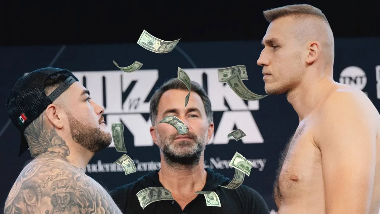 Andy Ruiz vs Damian Knyba: de cuántos millones es la bolsa de la pelea.