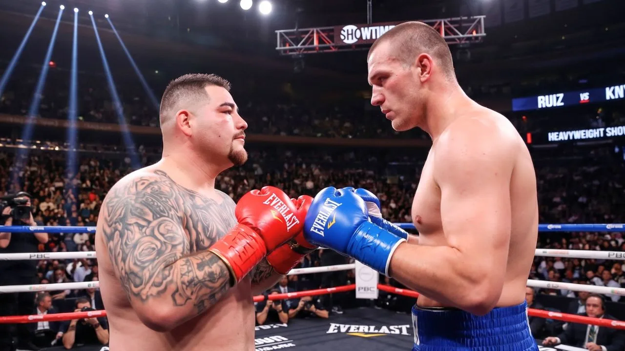 Andy Ruiz vs Damian Knyba: resultado de la pelea en directo y los mejores golpes.