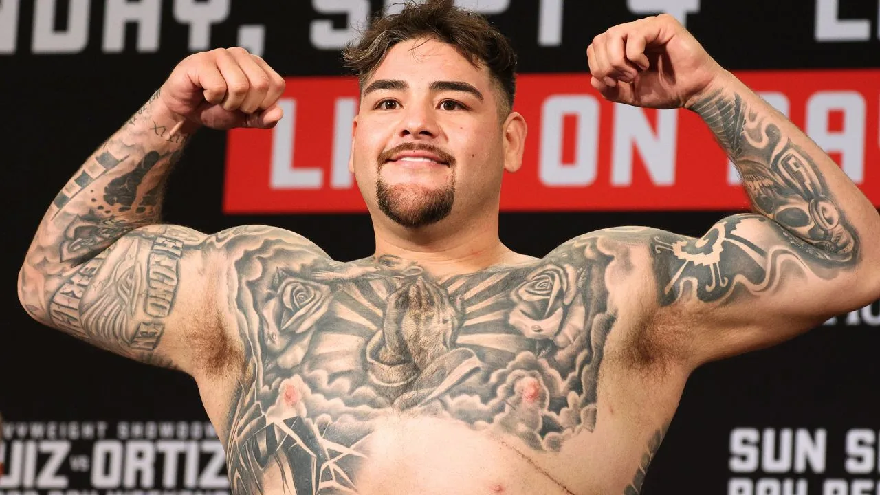 Andy Ruiz le hace el feo a Lupillo y Jenni Rivera y sale con tema de Los Tigres del Norte vs Damian Knyba.