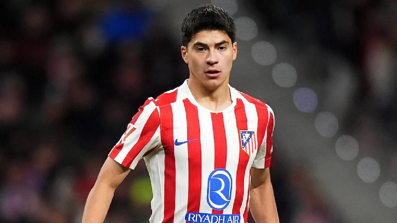 Obed Vargas, futbolista mexicano del Atlético de Madrid.