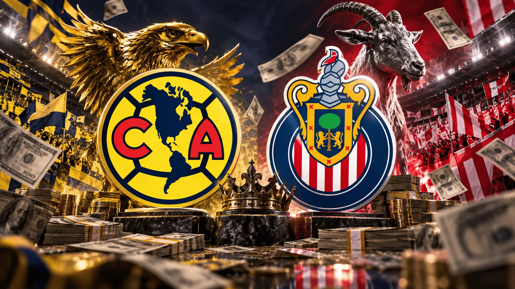 El XI más valioso del Clásico Nacional.