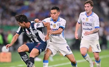 Rayados se impuso por la mínima ante Cruz Azul.