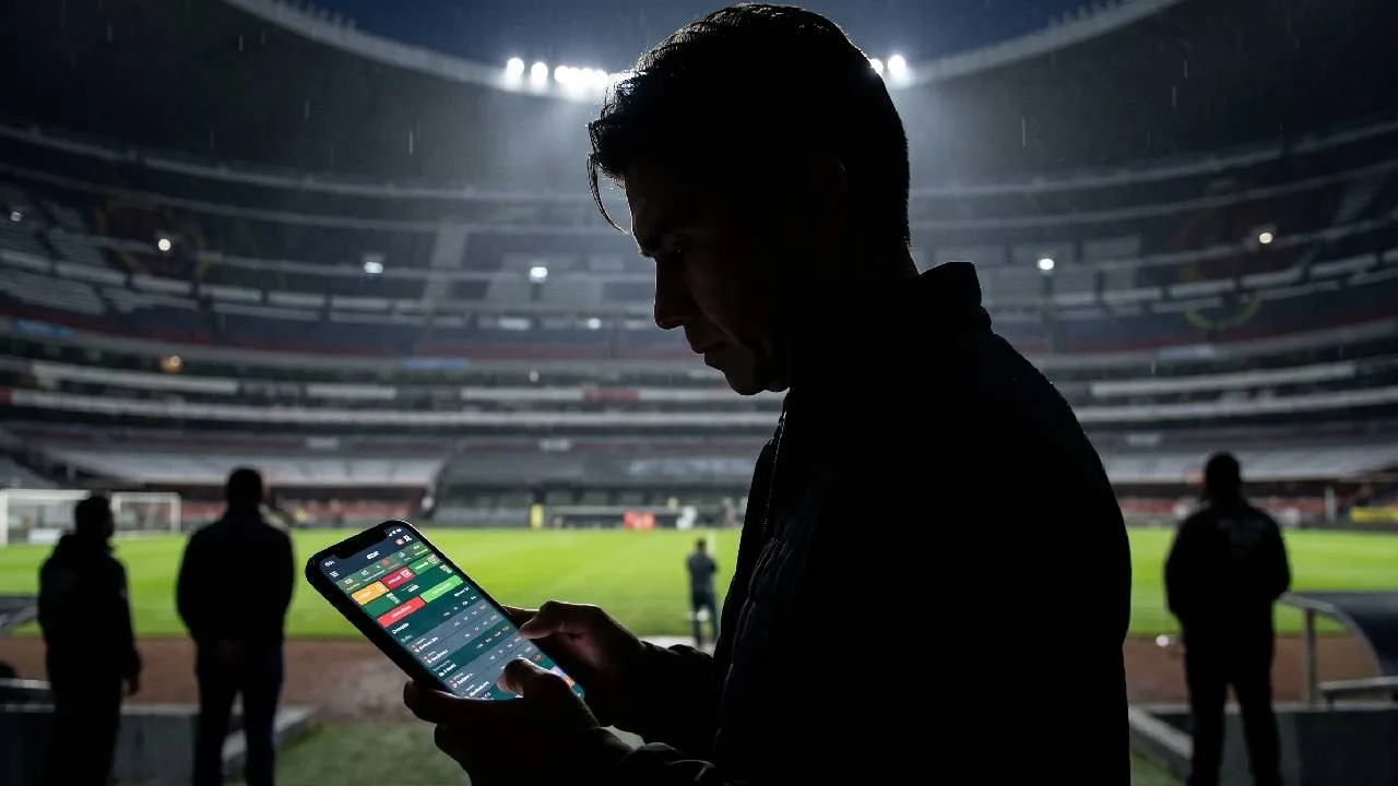 Un futbolista mexicano fue exhiido.